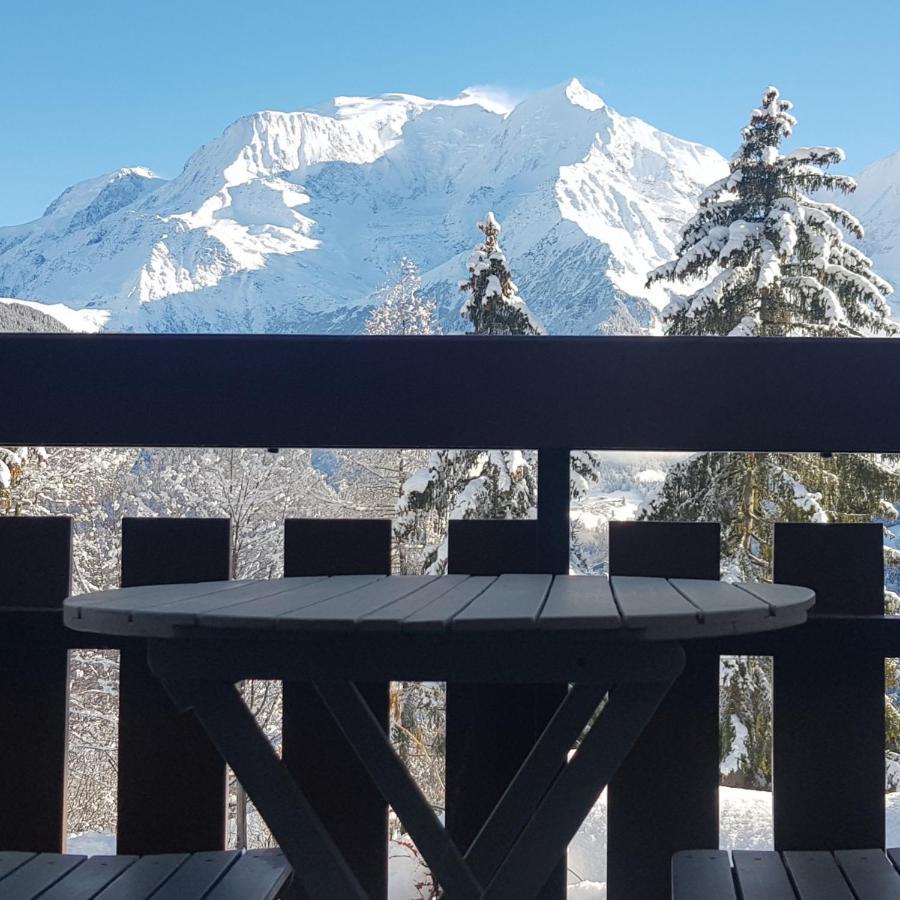 Appartement Saint Gervais Les Bains Vue Imprenable Mont Blanc Экстерьер фото